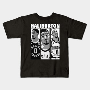 Tyrese Haliburton Basketball Kids T-Shirt